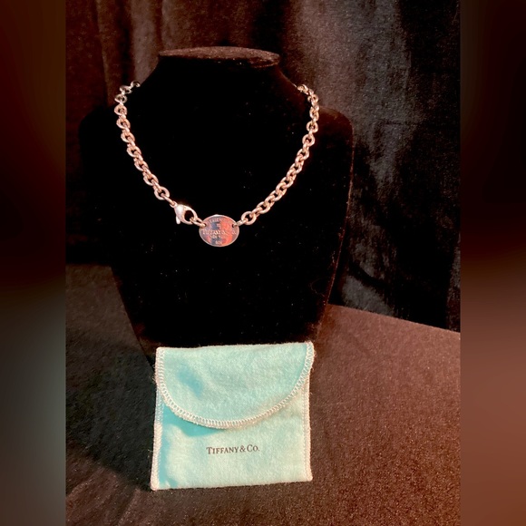 Return to Tiffany® Oval Tag Necklace